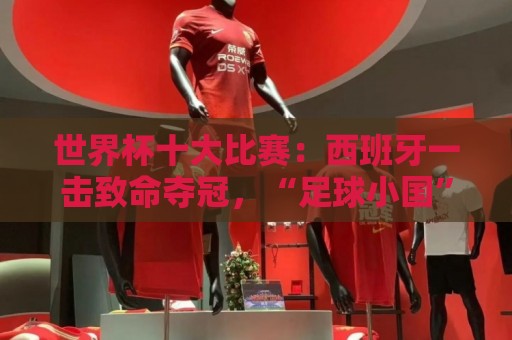 世界杯十大比赛：西班牙一击致命夺冠，“足球小国”爆出大冷门
